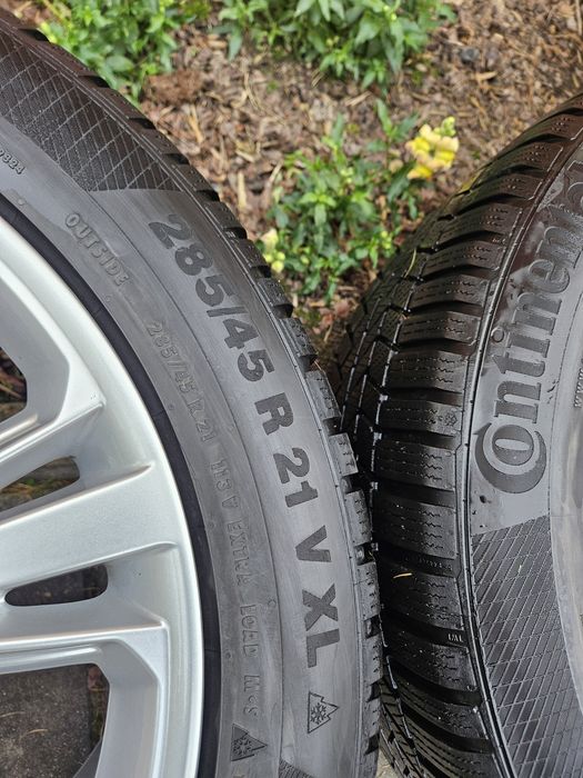 Felgi Audi 5x112 r21 + opony zimowe
