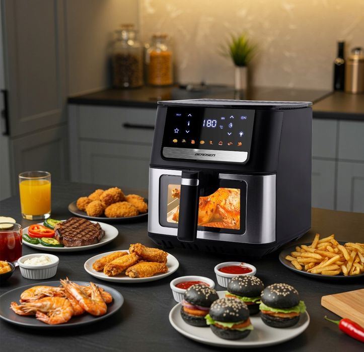 Фритюрниця безмасляна 6.5л  BERDSEN 1700W