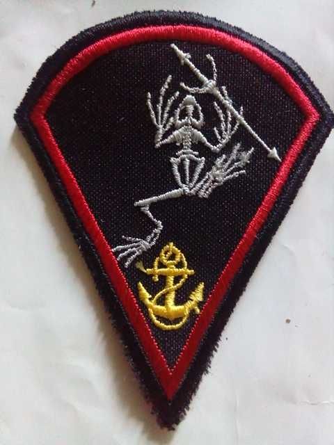 Шеврон нашивка патч ВМС Украина боевые пловцы-Тритон