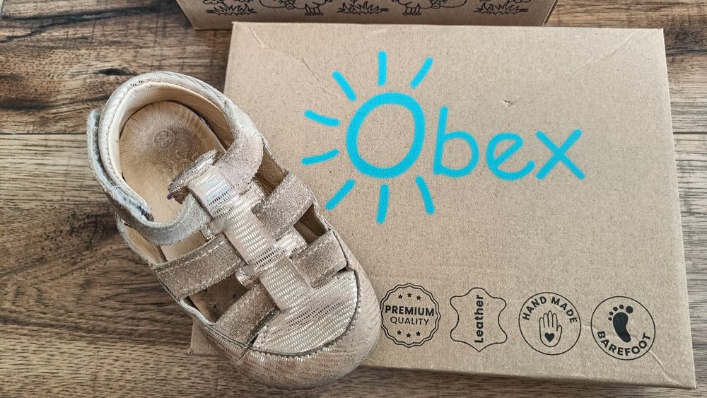 Kapcie obex isla złote 27