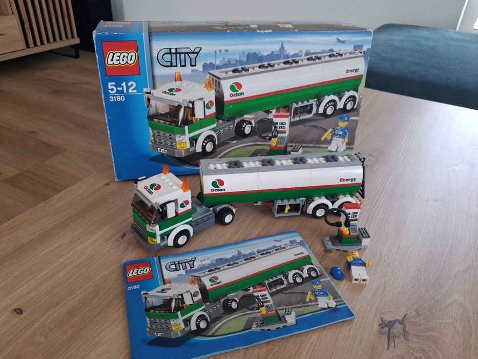 LEGO 3180 City - Cysterna Octan tir ciężarówka