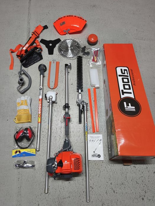 Roçadora Multifuncional 8em1 52cc NOVA FTools profissional