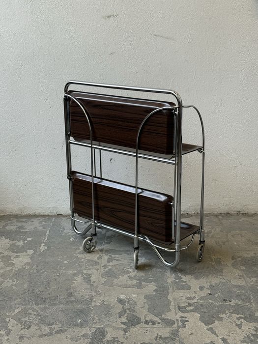 Barek stolik wózek na kółkach vintage