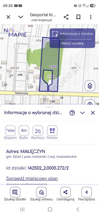 Sprzedam działke Budowlaną