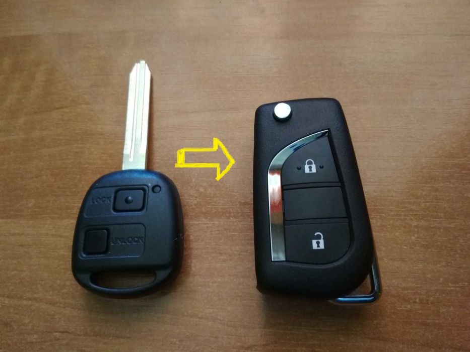 Kluczyk Toyota Rav4 Yaris.. 433Mhz Toy43 Kodowanie