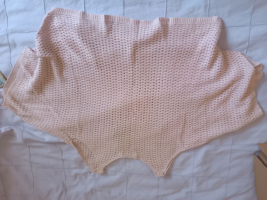 Malha fina manga morcego Stradivarius