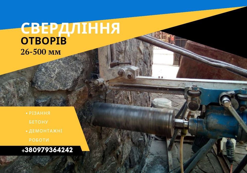 ВИГІДНО! Різка армованого бетону/Алмазная резка бетонных полов