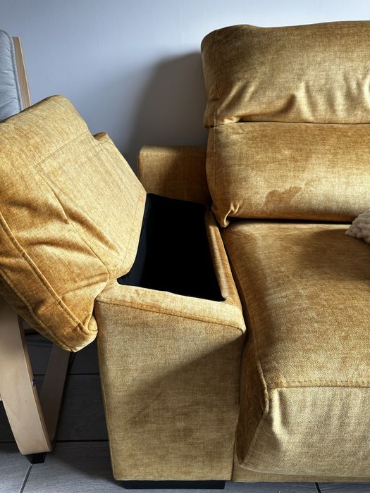 Sofá 2 lugares extensivel e reclinavel