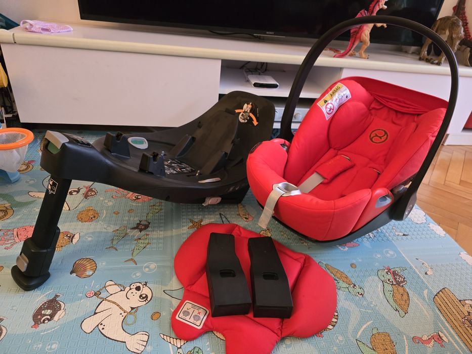 Fotelik Cybex Cloud Z + Baza Z + adaptery
