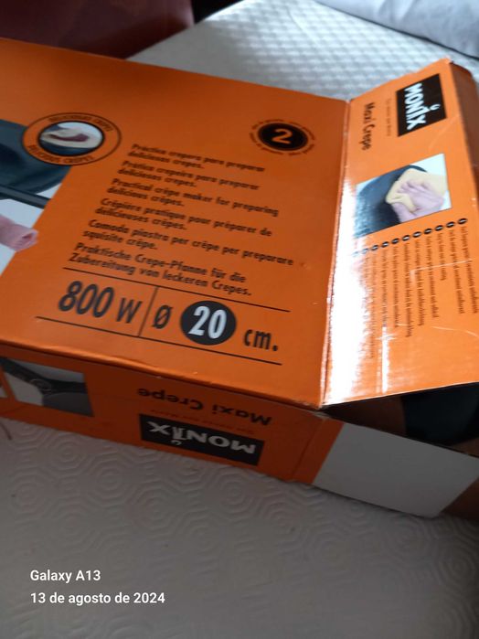 Máquina de crepes grande