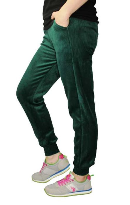 PRĄŻKOWANE spodnie dresowe Welurowe OCIEPLANE MIX rozmiarów i kolorów