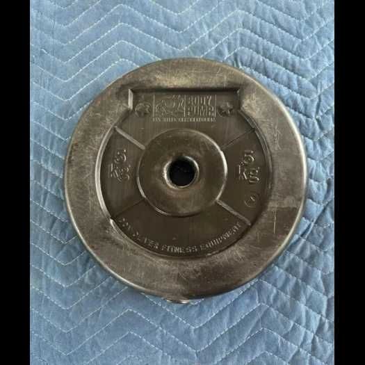 Używane obciążenia 29 mm, 2 x 5 kg