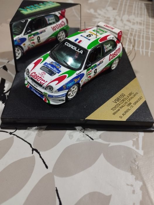 Miniaturas de rally Toyota Corolla WRC 1/43 VITESSE