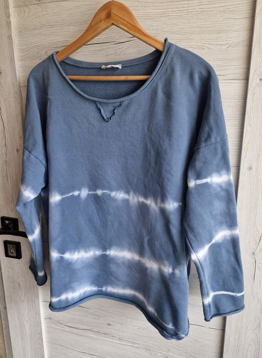 Bluza niebieska bawełniana  XL Italy
