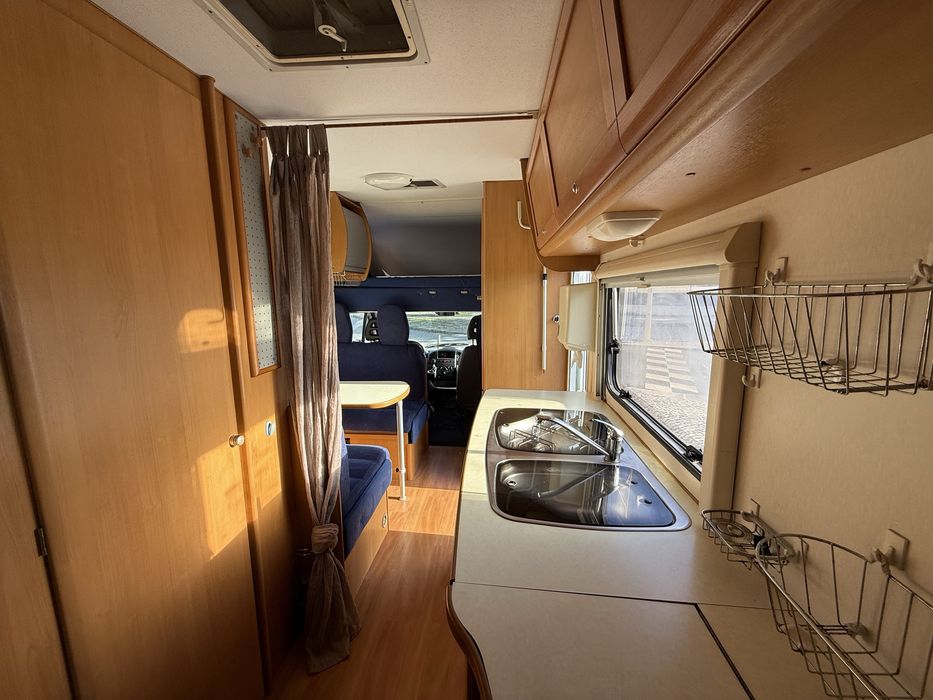 (Reservada)Autocaravana Fiat Ducato 2.3 JTD ano 2005/ 6 dormidas