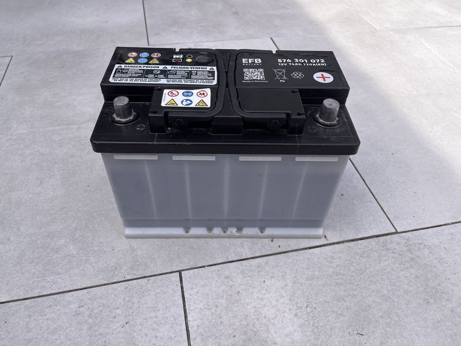 Akumulator Varta EFB 12V 74Ah 720A