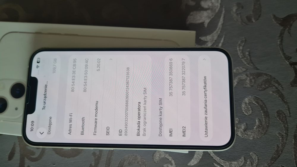 Sprzedam iphone 13  128gb