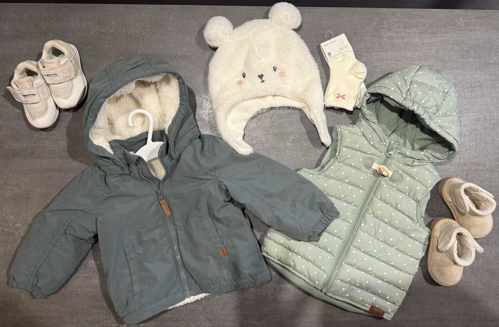 Лот дитячих речей відомих брендів на 74-80