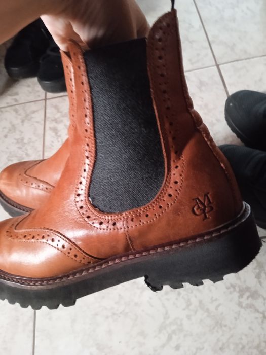 Шкіряні черевики Marc O'Polo