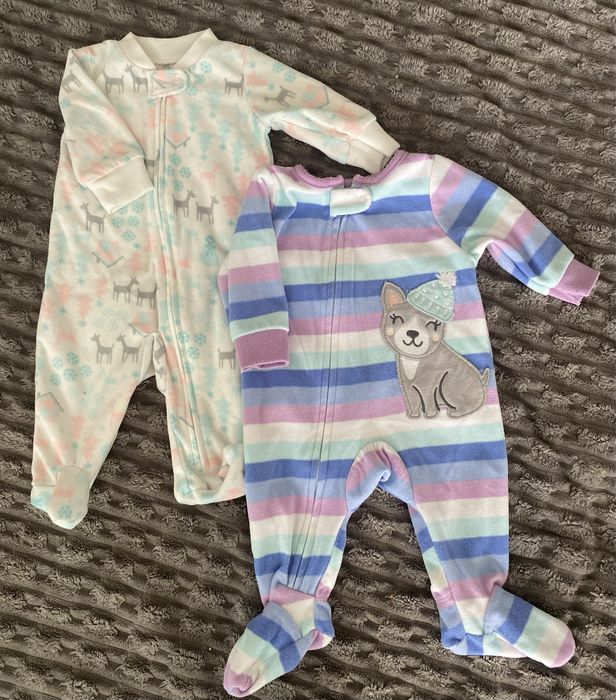 Флісові чоловічки для двійні від Carter’s