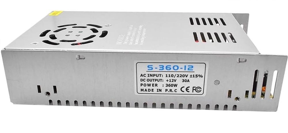 Zasilacz Transformator Ac/Dc 12V 30A Model