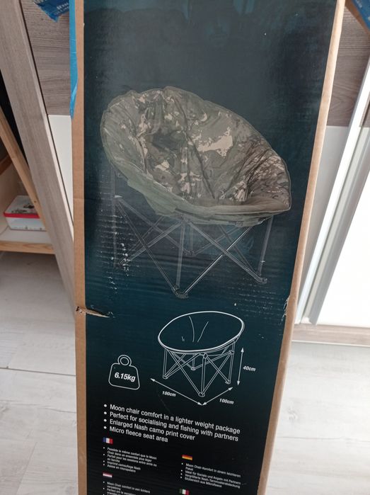 Fotel Nash Bank life moon chair camo
