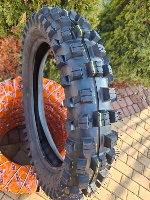 Мото резина эндуро 110/90-18 G-LION (желтая полоска) мото резина, мото