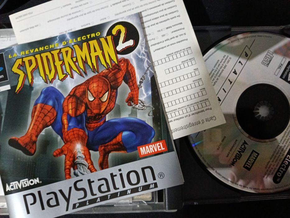 Jogo Ps1 Spider-man 2