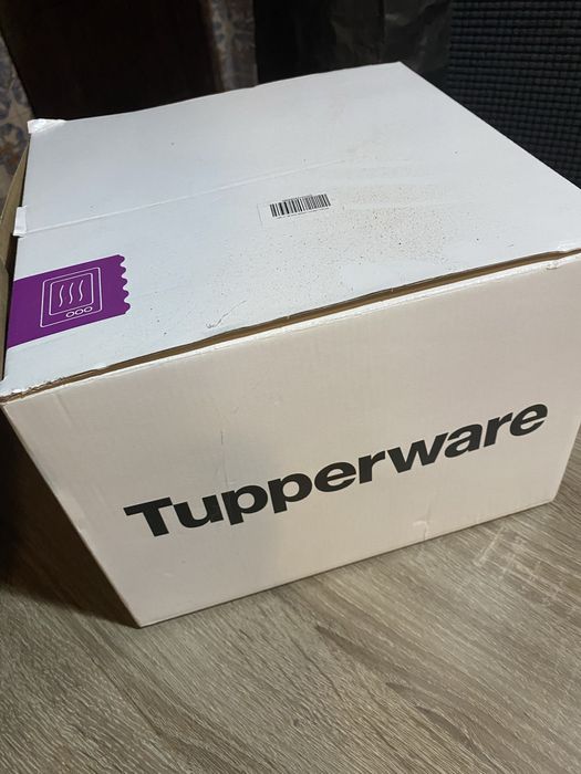 Tupperware cozer a vapor