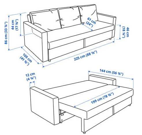 Sofá Cama 3 lugares, Casal