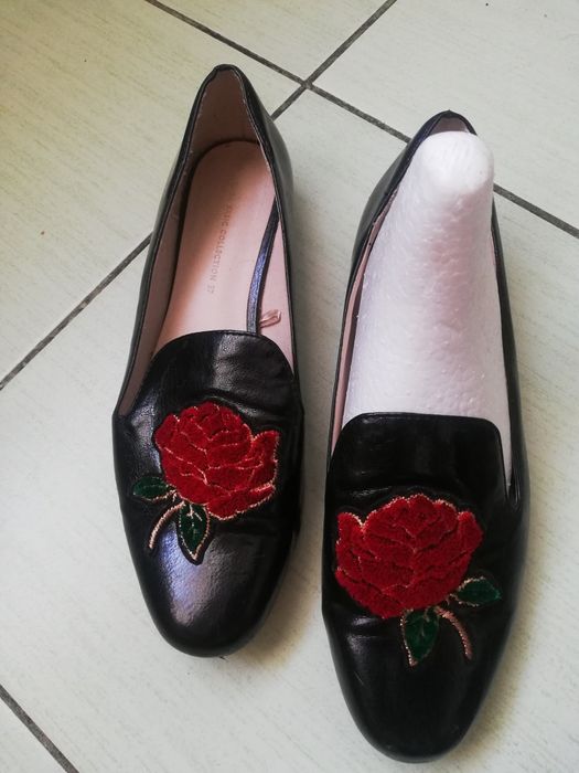 Шкіряні жіночі  балетки