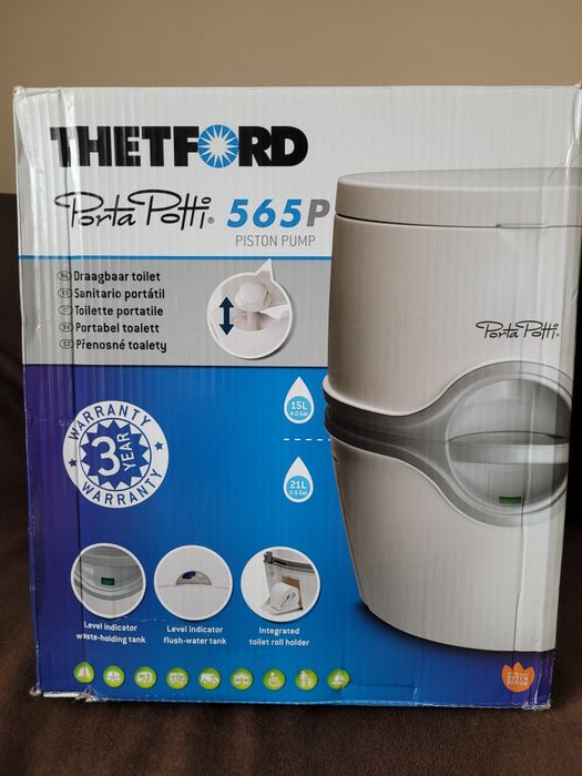 Noww toaleta przenośna na działkę, wyjazd plus orginalne  środki chemi