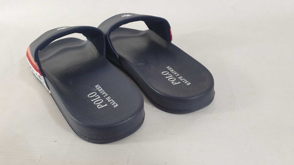 Polo Ralph Lauren klapki dziecięce niebieski rozmiar 36