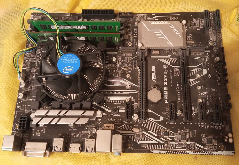 Материнская плата Z270-CPU=I5 6500/16GB/DDR4