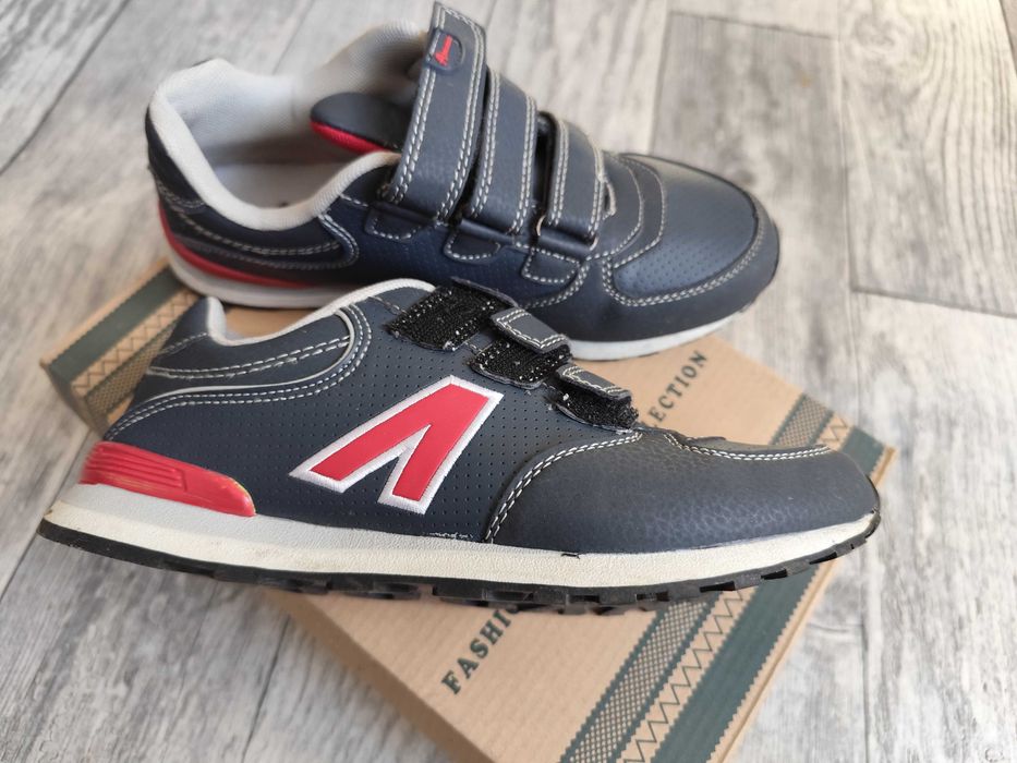 Buty chłopięce półbuty American Club r. 37 zapięcie rzep