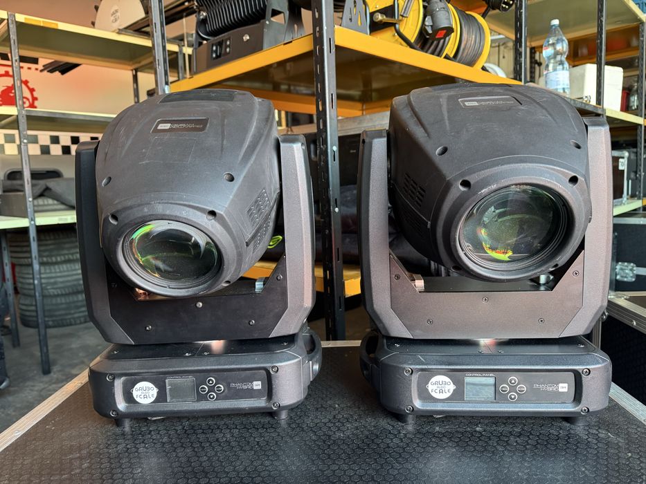 Showtec phantom 3r hybrid ruchome glowy z case