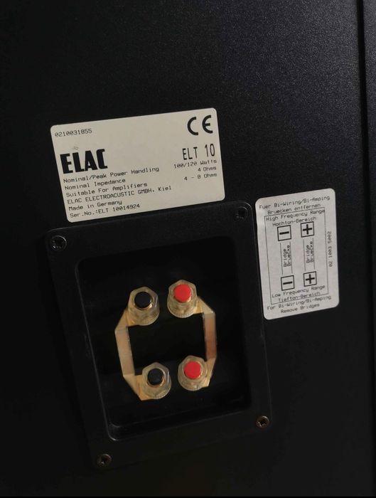 Kolumny stereo ELAC ELT10 100W 4Ohm