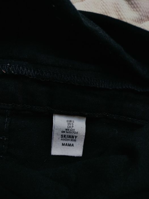 Spodnie ciążowe czarne S 36 H&M