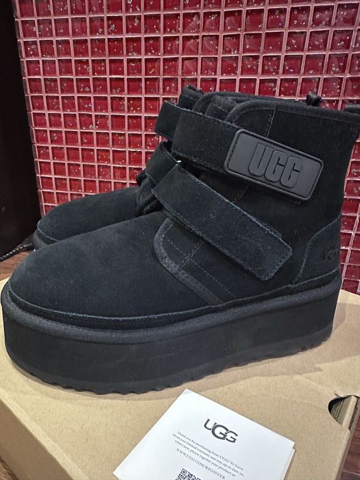 Жіночі зимові ботинки UGG 40 р. Майже нові/Black PREMIUM