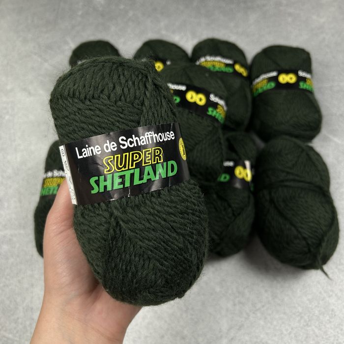 Пряжа нитки вовняні справжня вовна Laine de Schaffhouse Super Shetland