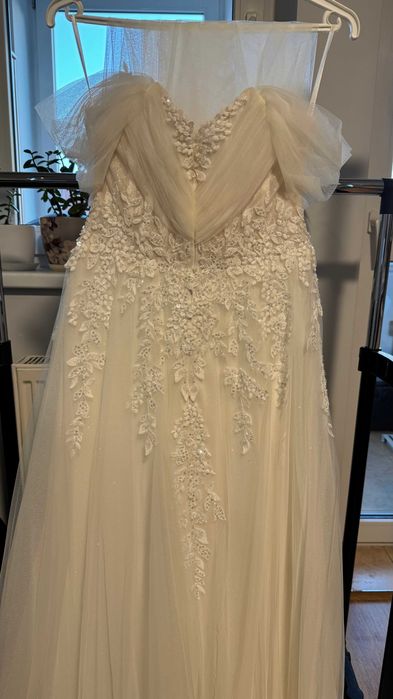 Suknia ślubna z salonu Bella Rossa, roz. 38, M - Kraków