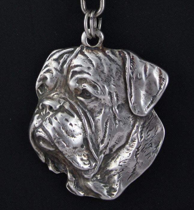 Dog z Bordeaux naszyjnik posrebrzany Art-Dog