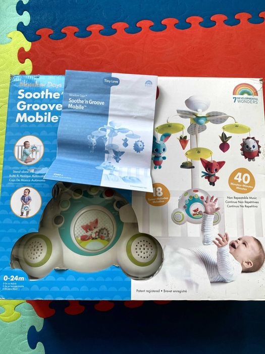 Mobile TINY LOVE - entretenimento 5 estrelas para bebés de berço