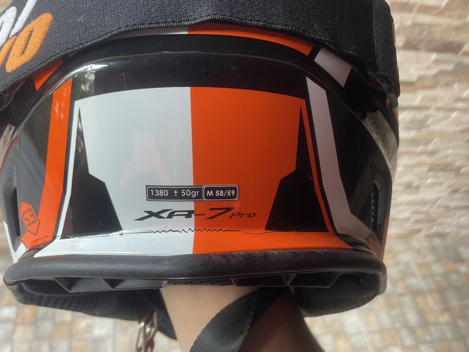 Capacete motocross