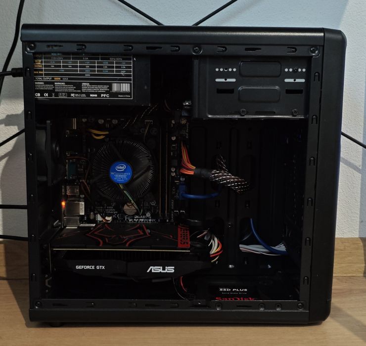 Komputer Gamingowy Intel Core i5 4460 NVIDIA GTX 1050 TI 8GB SSD+HDD