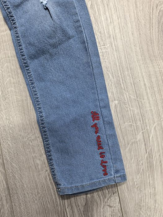 Jeansy dziewczęce Youngstyle r 140