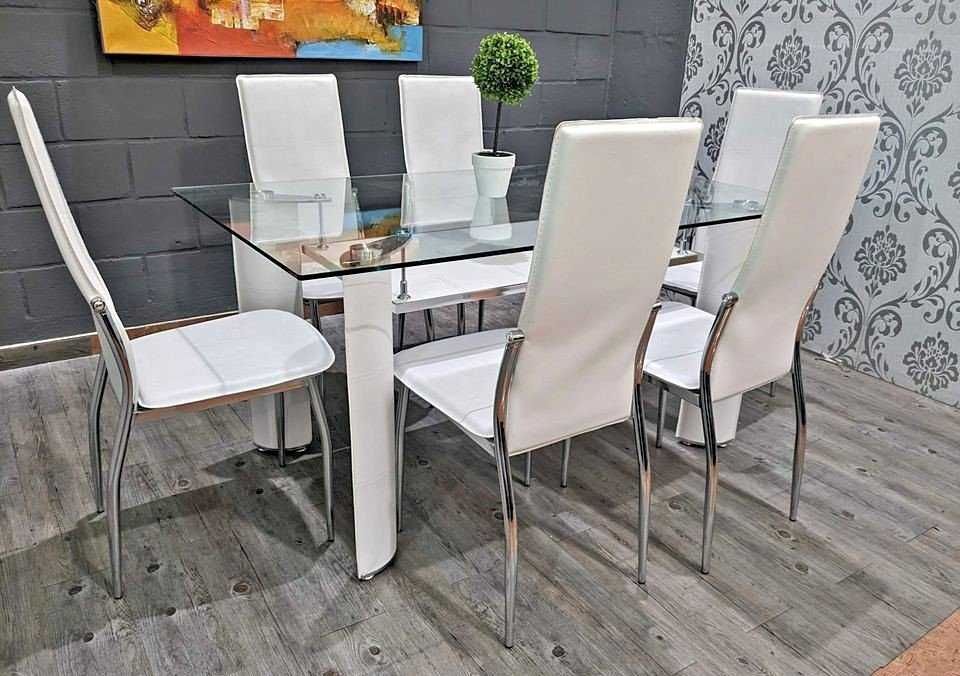 MESA + 6 CADEIRAS DE LUXO + 6 CADEIRAS ENVIO GRATIS PAGA NA ENTREGA