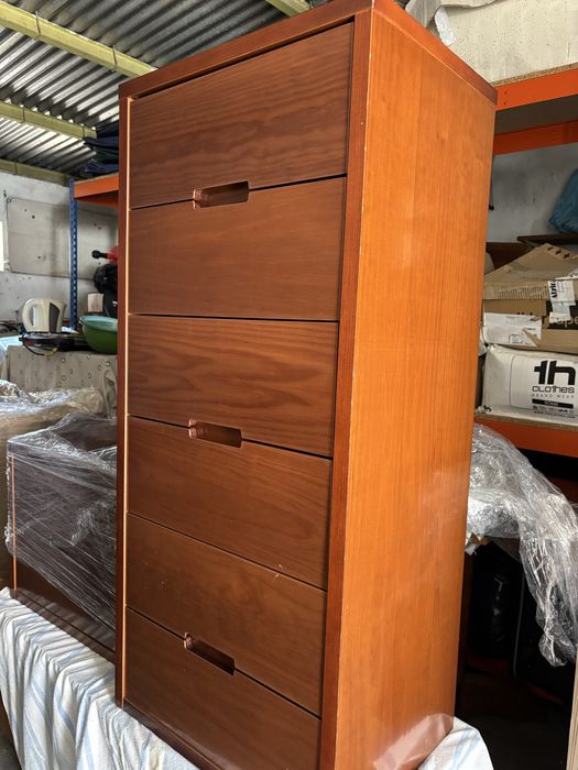 Conjunto 3 peças madeira maciça
