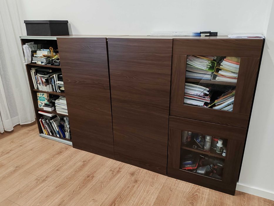 Ikea besta armário sala de estar