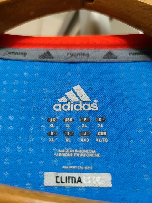 bluzka koszulka XL sportowa Adidas running blue